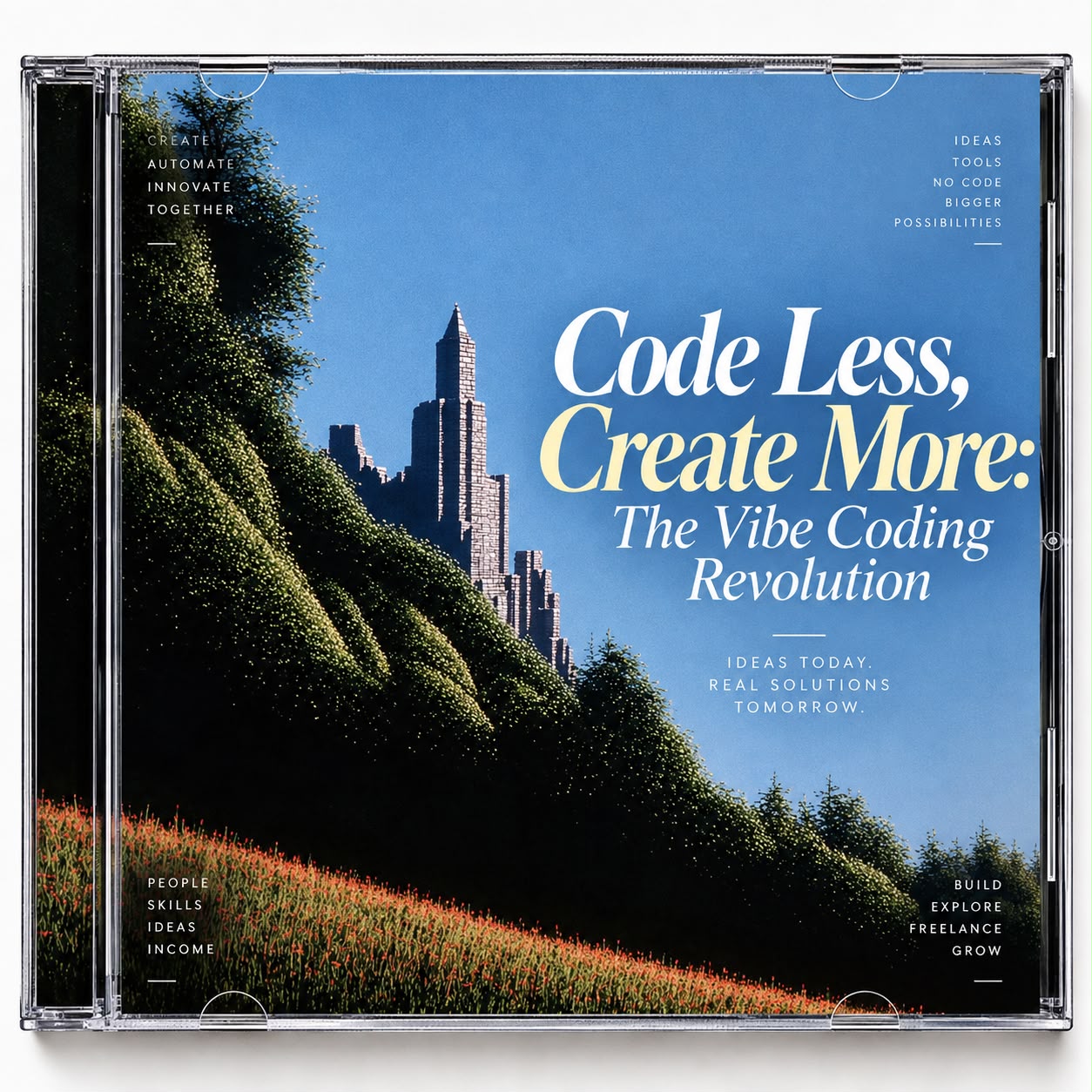 Code Less, Create More: The Vibe Coding Revolution album cover