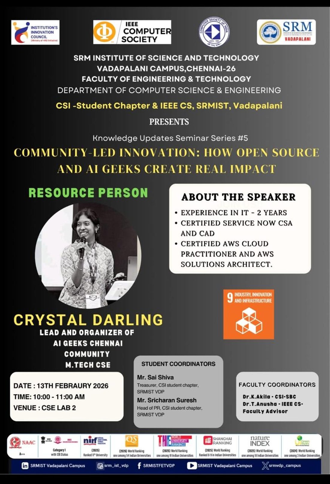 Community-Led Innovation: How Open Source and AI Geeks Create Real Impact — session photograph