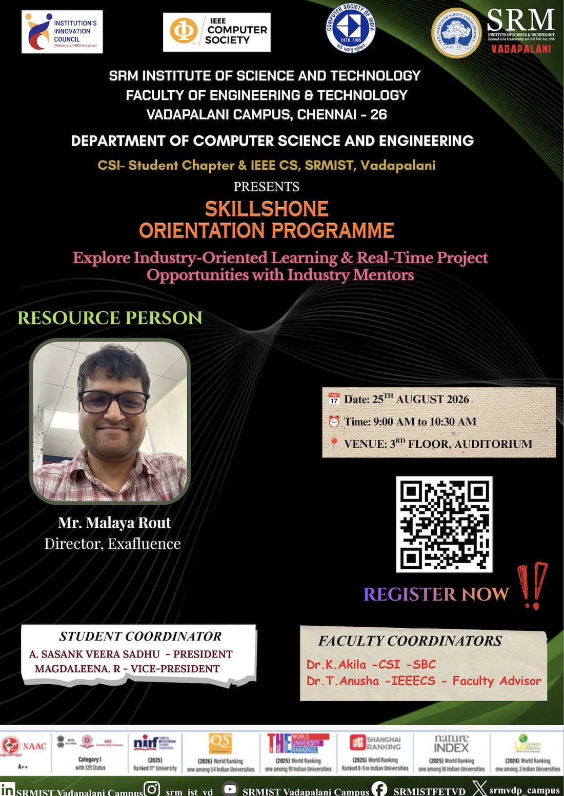 SKILLSHONE Orientation Programme — session photograph